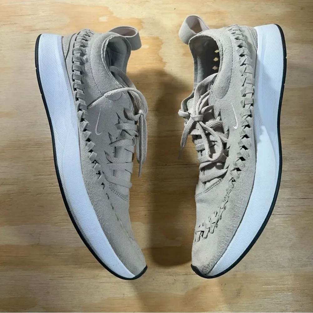 Nike Dualtone Racer Beige Woven Sneakers Women’s Size 9